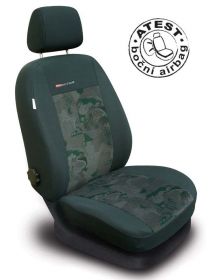 Autopotahy LUX STYLE UNI černo zelené