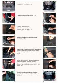 Vana do kufru Audi A3, 8V TOURER, 3 dveř, od 6/2012, BOOT- PROFI CODURA
