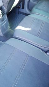 Autopotahy Volkswagen TOURAN, 5 míst, od r. 2003- 2010, AUTHENTIC VELVET, černé