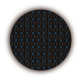 Autopotahy KIA SORENTO II, od r. 2010-2015, AUTHENTIC DOBLO, žakar modrý