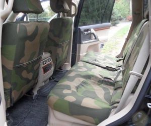 Autopotahy TOYOTA LAND CRUISER V8, 5 míst, MODEL 2016, ARMY styl