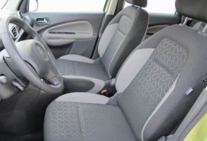 Autopotahy CITROEN C3 PICASSO, od r. 2009, AUTHENTIC PREMIUM, žakar červený