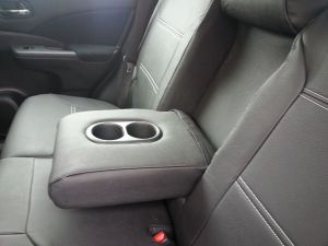 Autopotahy HONDA CR-V IV, od r. 2012, AUTHENTIC LEATHER, černé