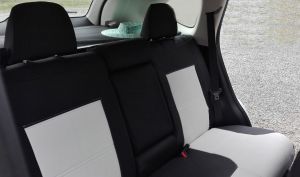 Autopotahy HONDA CR-V IV, od r. 2012, AUTHENTIC LEATHER, černobílé