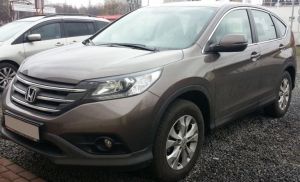 Autopotahy HONDA CR-V IV, od r. 2012, AUTHENTIC LEATHER, černé