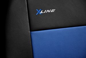 Autopotahy kožené X-LINE modré Autopotahy kožené X-LINE modré