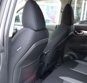 Autopotahy NISSAN QASHQAI III, od 2018, TEKNA A CONNECTA, AUTHENTIC LEATHER černé