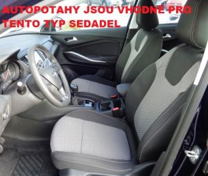 Autopotahy OPEL GRANDLAND X, od r. 2017, ELEGANCE červené