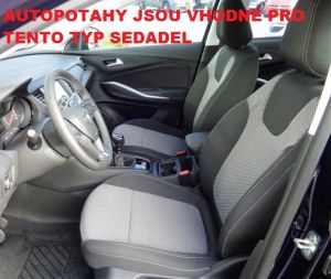 Autopotahy OPEL GRANDLAND X, od r. 2017, VIP šedé