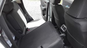 Autopotahy HONDA CR-V IV, od r. 2012, AUTHENTIC LEATHER, černobílé