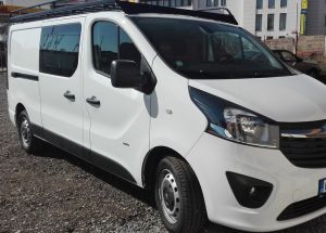 Autopotahy OPEL VIVARO DVOJKABINA CREW VAN, 6míst,od 2016, AUTHENTIC DOBLO, žakar modrý