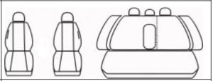 Autopotahy Audi A4 B6 Sedan, od r.2000-2006, Dynamic grafit