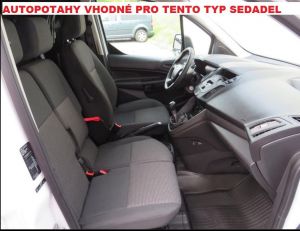 Autopotahy FORD CONNECT II, 3 místa, od r. 2014, antracit