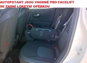 Autopotahy JEEP RENEGADE FACELIFT, od r. 2018, ELEGANCE červené