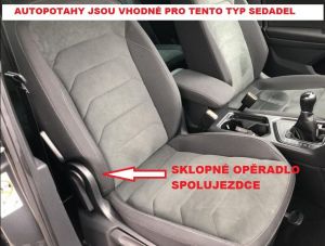 Autopotahy VOLKSWAGEN TIGUAN II, od r. 2016, černé