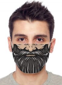 Ochranná ROUŠKA s potiskem 32D BRADA