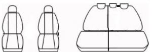 Autopotahy PEUGEOT 206, dělené opěradlo a sedadlo, od r. 1998, Dynamic grafit