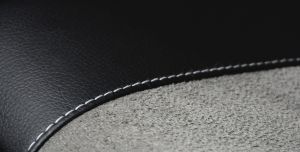 Autopotahy Audi A3 8P, 5 DVEŘ od r.v. 2003-2009, Eco kůže + alcantara šedé