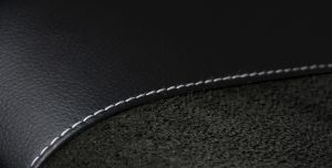 Autopotahy Audi A3 8P, 5 DVEŘ od r.v. 2003-2009, Eco kůže + alcantara černé