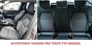 Autopotahy RENAULT CAPTUR II, od r. 2020, AUTHENTIC CARO béžové