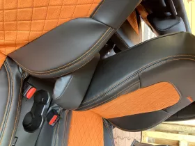 Autopotahy DACIA JOGGER, 5 MÍST, od r. 2021, VELVET EXCLUSIVE oranžové