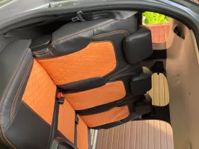 Autopotahy DACIA JOGGER, 5 MÍST, od r. 2021, VELVET EXCLUSIVE oranžové