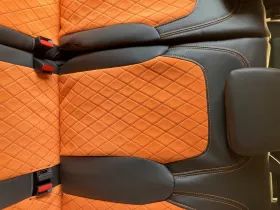 Autopotahy DACIA JOGGER, 5 MÍST, od r. 2021, VELVET EXCLUSIVE oranžové