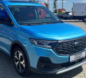 Autopotahy FORD TOURNEO CONNECT, 5 míst, od r. 2023, AUTHENTIC VELVET modré