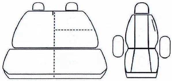 Autopotahy VOLKSWAGEN CRAFTER, 1+2, 3 místa, od r. 2017, NOVÝ MODEL, grafit