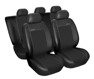 Autopotahy Seat Cordoba II SPORT, od r. 2002-2011, Eco kůže + alcantara černé