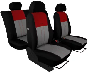 Autopotahy Ford C- MAX I, od r. 2003-2010, 5 míst, DUO TUNING vínovošedé