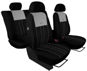 Autopotahy CITROEN C4 CACTUS, od r. 2014, DUO černo stříbrné