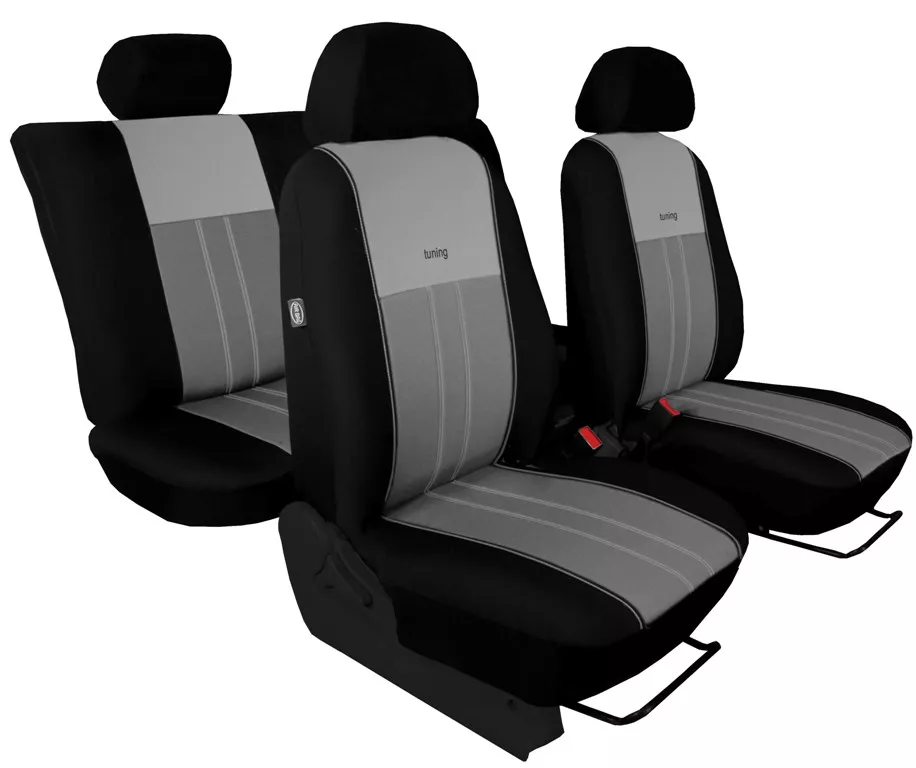 Autopotahy CITROEN C4 CACTUS, od r. 2014, DUO šedo stříbrné