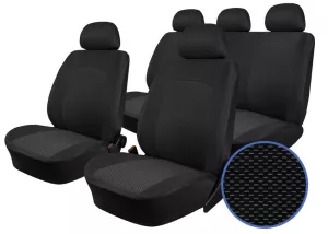 Autopotahy FORD TRANSIT VII, 6 míst, od r. 2014, žakar tmavý