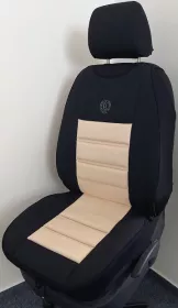 Ergonomický potah na 1 sedadlo ERGONOMIC, béžový