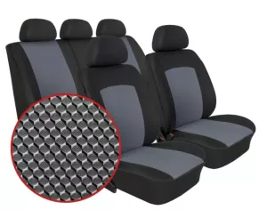 Autopotahy FORD TRANSIT CUSTOM, 3 místa, od r. 2012, Dynamic šedý