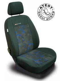 Autopotahy LUX STYLE UNI černo červené