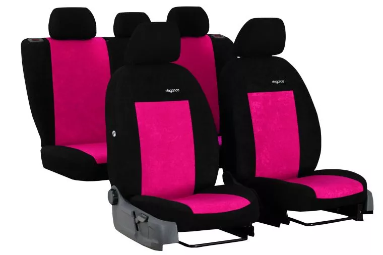 Autopotahy ŠKODA KAMIQ MONTE CARLO, od r. 2019, ELEGANCE růžové