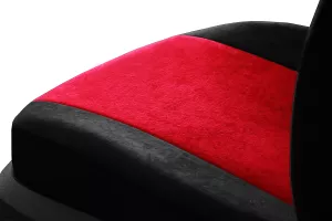 Autopotahy ŠKODA KAMIQ, SE ZADNÍ LOKETNÍ OPĚRKOU, od r. 2019, ELEGANCE červené