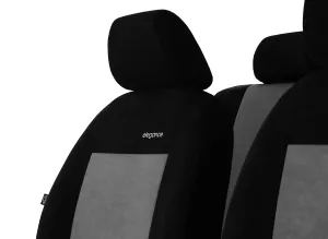 Autopotahy ŠKODA KAMIQ, SE ZADNÍ LOKETNÍ OPĚRKOU, od r. 2019, ELEGANCE šedé