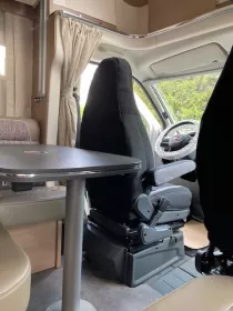Autopotahy CAMPER- obytné auto, 2 místa, LUXURY černo šedé