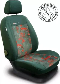 Autopotahy LUX STYLE Pick-Up červenočerné