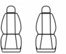 Autopotahy FORD TRANSIT CUSTOM II, 2 místa, od r. 2023, AUTHENTIC CARO, červené Autopotahy FORD TRANSIT CUSTOM II, 2 místa, od r. 2023, AUTHENTIC CARO, červené