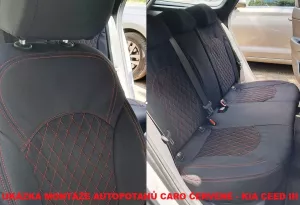 Autopotahy FORD TRANSIT CUSTOM II, 3 místa, od r. 2023, AUTHENTIC CARO, hnědé Autopotahy FORD TRANSIT CUSTOM II, 3 místa, od r. 2023, AUTHENTIC CARO, hnědé