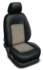 Autopotahy PEUGEOT EXPERT III, 3 místa, od r. 2016-2023, AUTHENTIC PREMIUM, matrix béžový