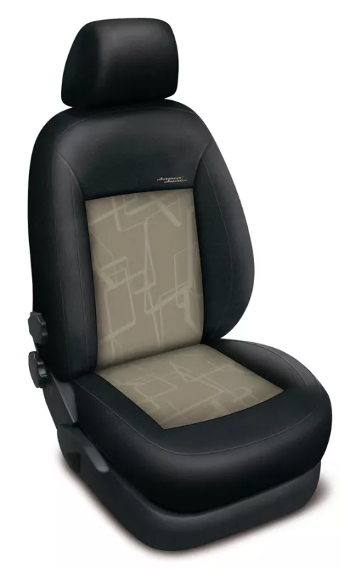 Autopotahy PEUGEOT EXPERT III, 3 místa, od r. 2016-2023, AUTHENTIC PREMIUM, matrix béžový