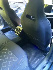 Autopotahy ŠKODA OCTAVIA IV SPORTLINE, RS, od r. 2020, AUTHENTIC, žakar mřížka šedá