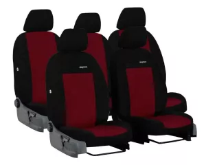 Autopotahy HYUNDAI SANTA FE II, 5 MÍST, od r. v. 2006-2012, ELEGANCE vínové