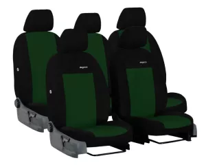 Autopotahy HYUNDAI SANTA FE II, 5 MÍST, od r. v. 2006-2012, ELEGANCE zelené