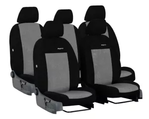 Autopotahy HYUNDAI SANTA FE II, 5 MÍST, od r. v. 2006-2012, ELEGANCE šedé